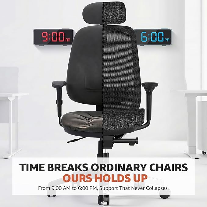 ErgoSift M2 Office Chair Ergonomic Desk Chair High-Back Mesh Desk Chair