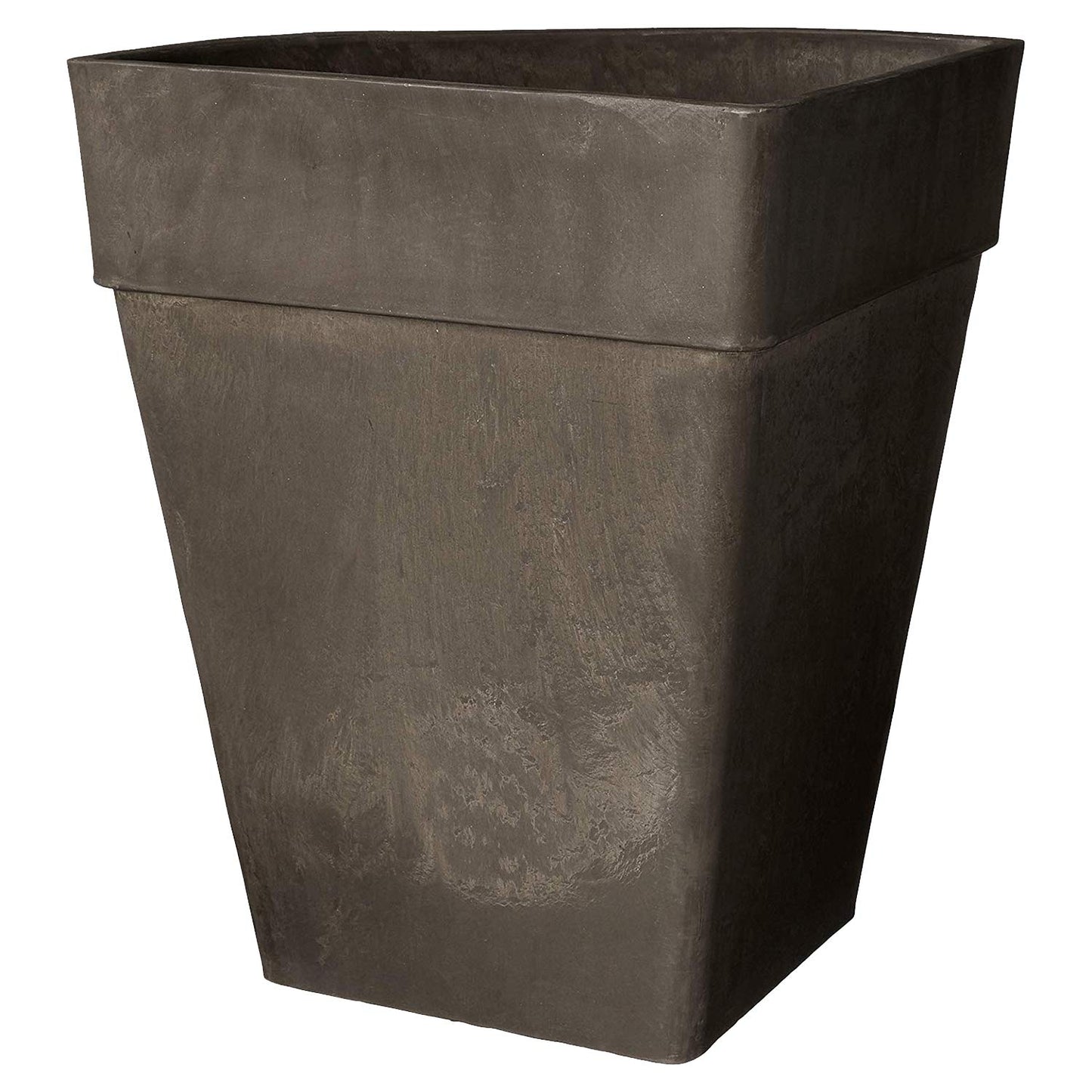 Arcadia Garden Products PSW Pot Collection HA45DC Corner Triangle Planter Pot for Indoor and Outdoor Plants and Gardens, 13.5-inch x 17.5-inch, Dark Charcoal