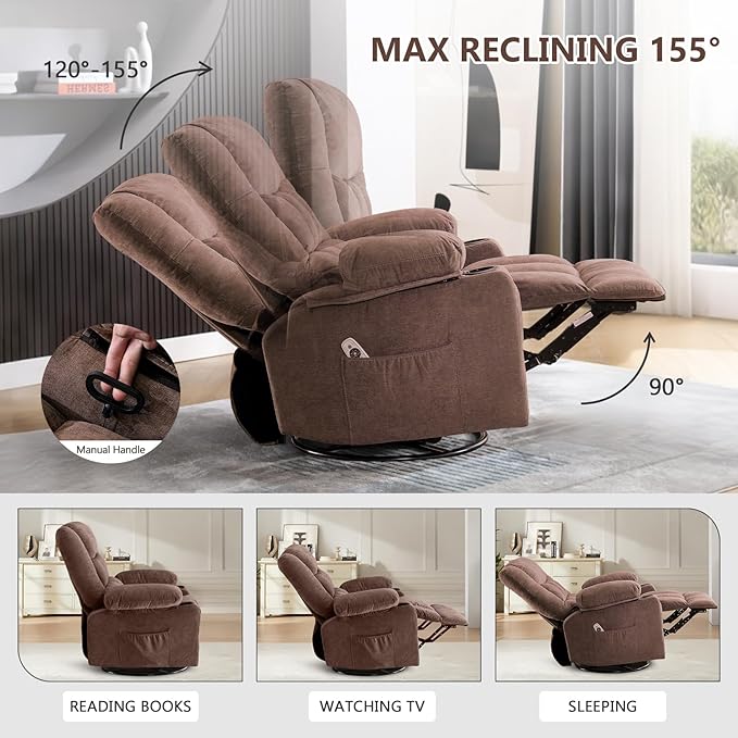 Swivel Rocker Recliner Chair