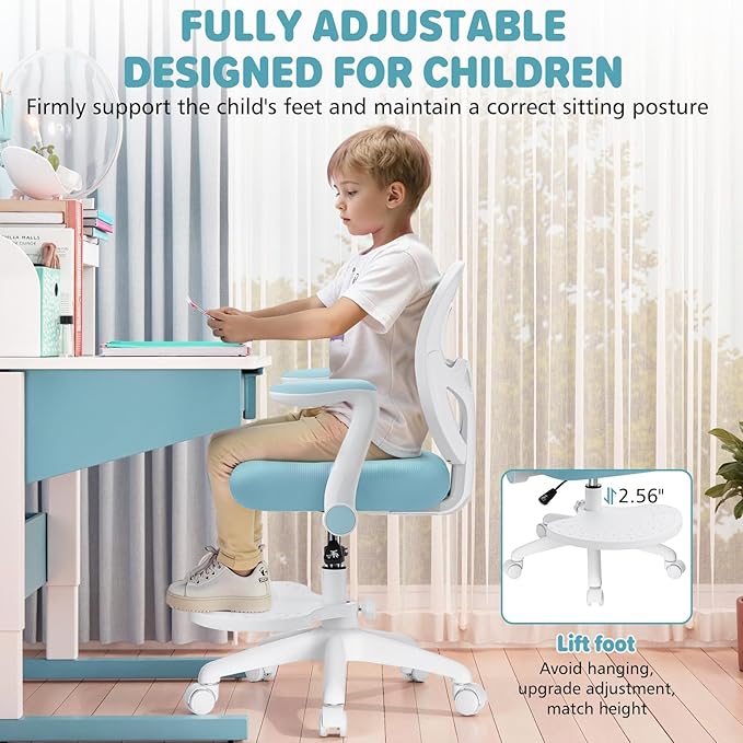 HOFFREE Kids Desk Chair Ergonomic Study Chair