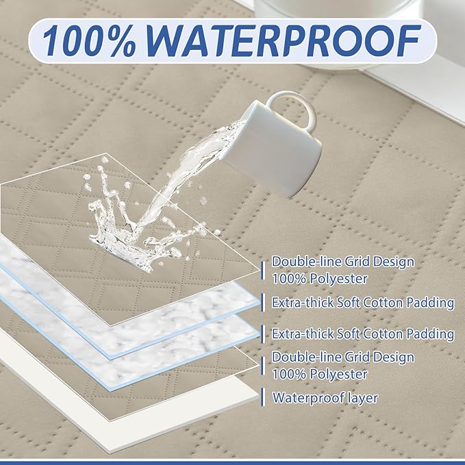 Arfntevss Recliner Sectional Couch Covers 1OO% Waterproof L Shape Sofa Cover