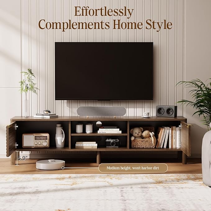 IKALIFE TV Stand for Living Room