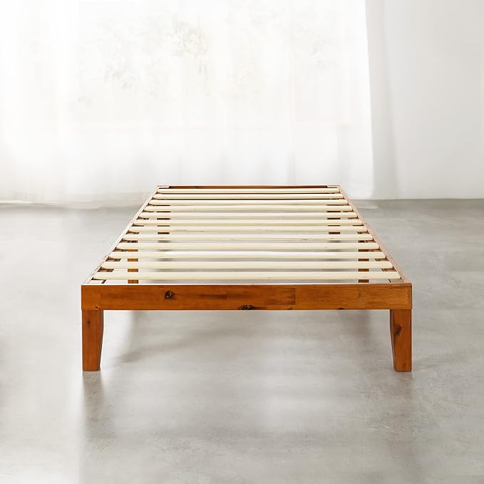 Mellow Naturalista Classic 12 Inch Solid Wood Platform Bed
