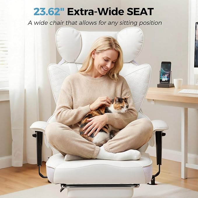 COMHOMA Desk Office Chair Big and Tall Office Chairs Ergonomic Gaming Chairs