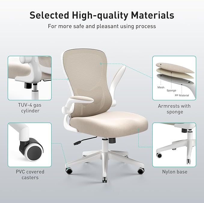 Hbada Office Chair Ergonomic Desk Chair, Office Desk Chairs