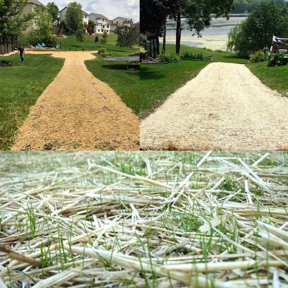 Made in U.S.A. Heavy Duty 6 inch Garden Stakes - Stronger Holding Power vs Metal Landscape Stakes Biodegradable Over Time (No More Rusting Metal) (6 inch, 500, Stakes)