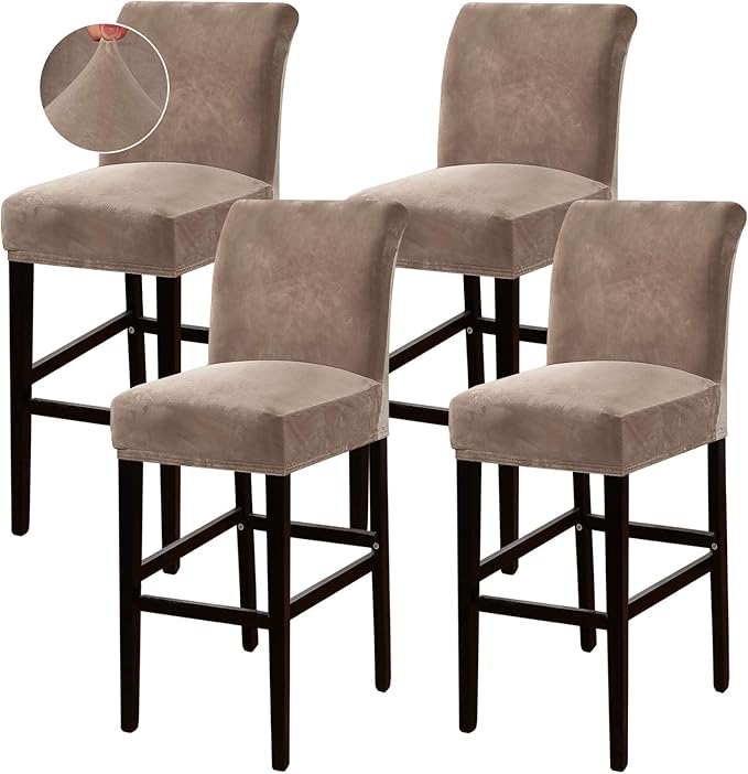 Turquoize Bar Stool Covers 4 Pack Bar Stool Covers