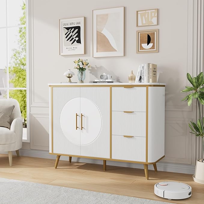 47.3" Modern Buffet Cabinet
