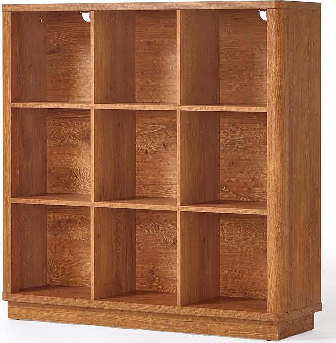 Joaxswe 9 Cube Storage Book Shelf, 40.5" Wide Organizer Bookshelf