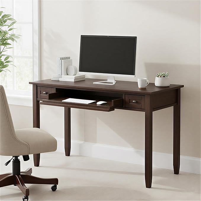 SIMPLIHOME Warm Shaker Desk