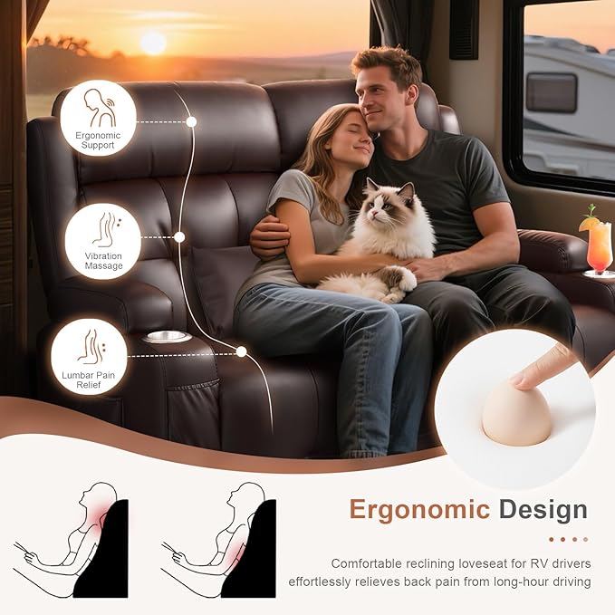 Power Loveseat Recliner Sofa