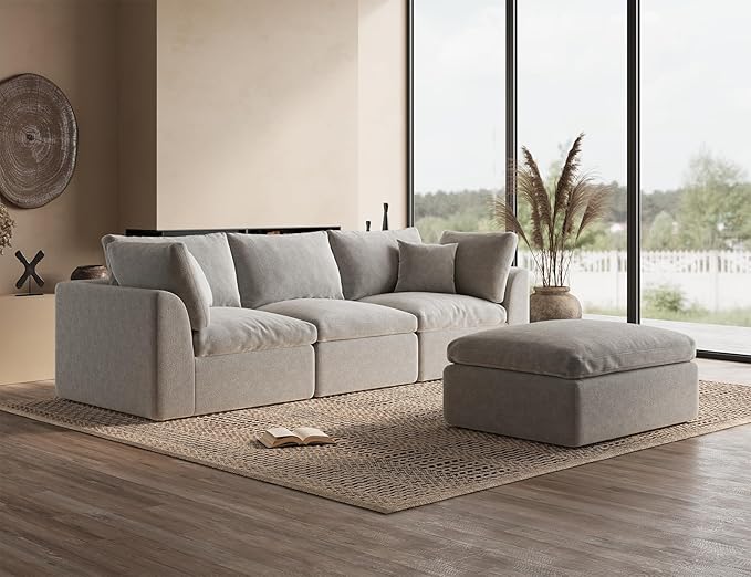 ohllob 110" Cloud Sectional Couches