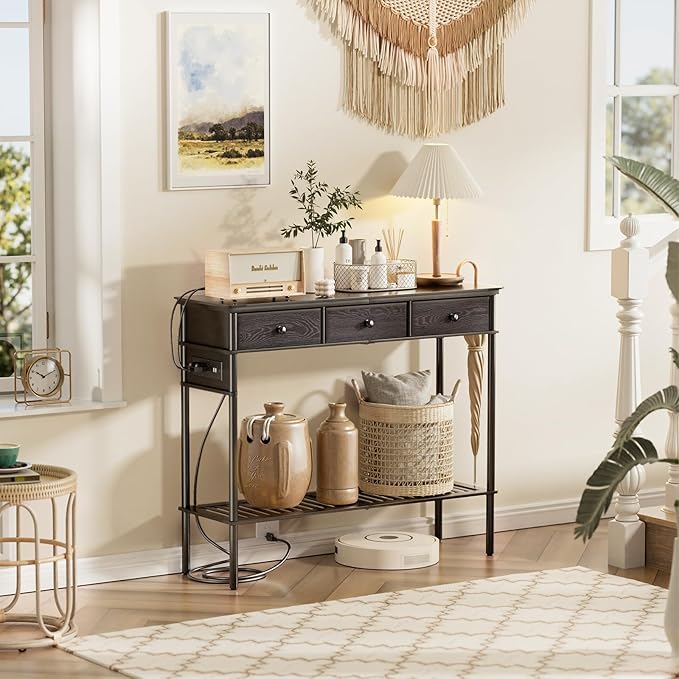 38" Entryway Table Console Table