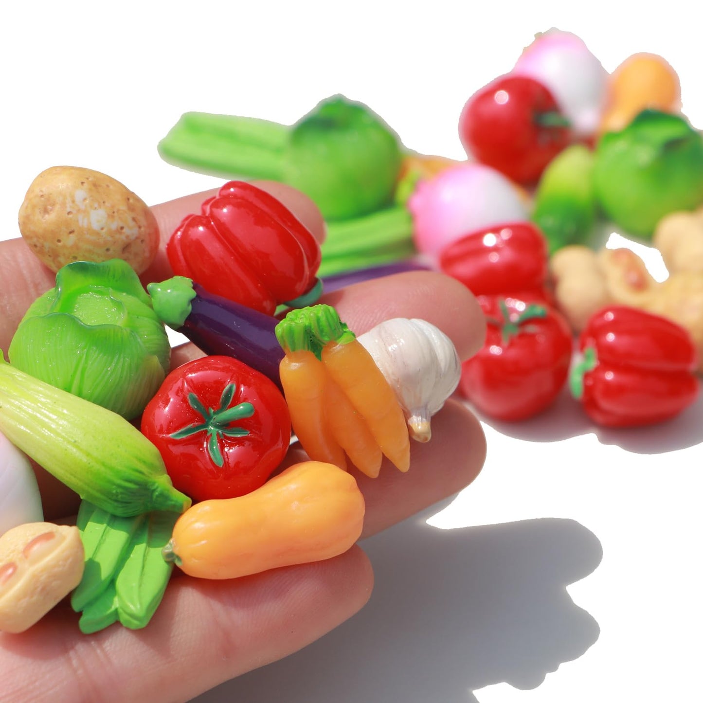 Artificial Vegetables Miniatur Garden Figurines Decor Room Ornament for DIY Craft Table Accessories Corn Tomatoes Potatoes Pumpkins