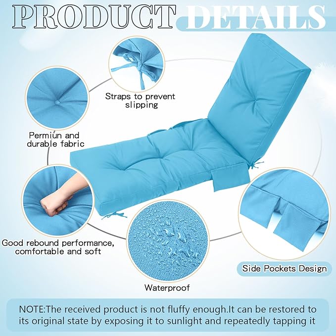 Outdoor Chaise Lounge Cushions