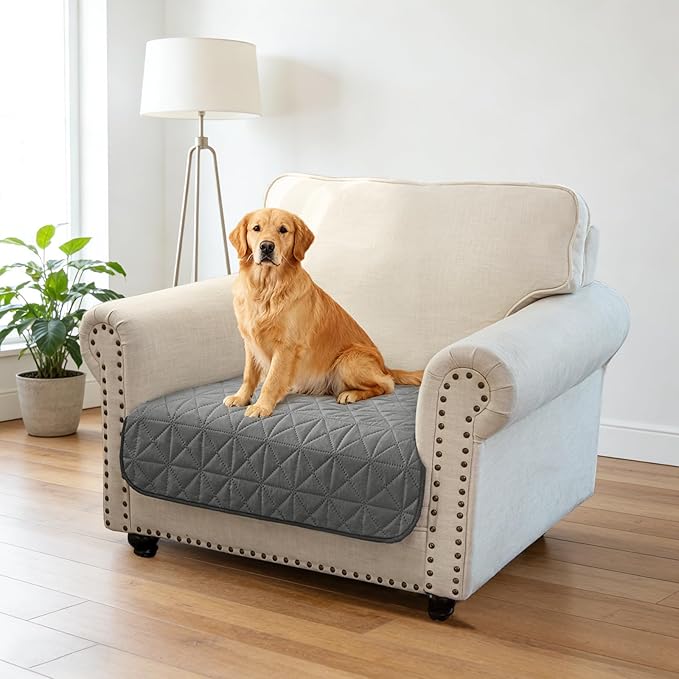 Ameritex Sofa Cover Waterproof for Seats Couch Cover for Dogs Pet Couch Cover