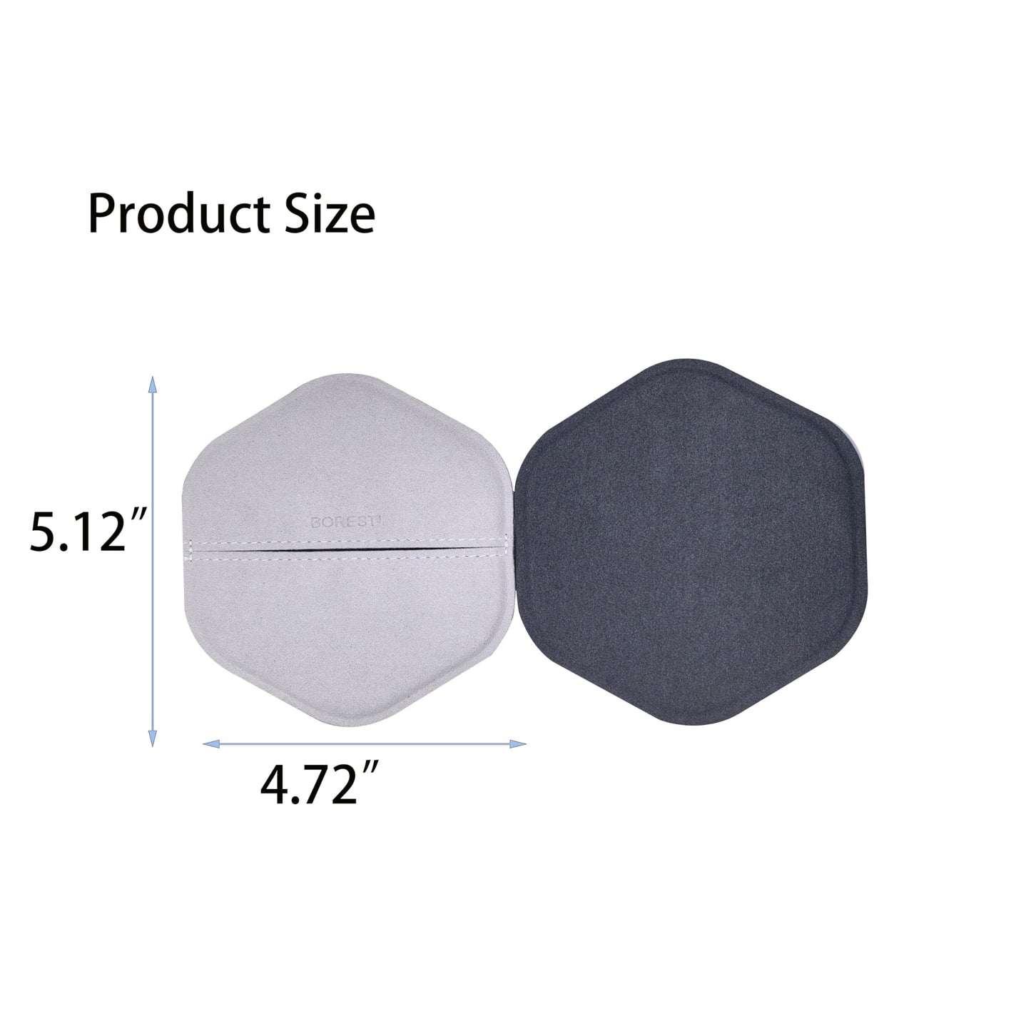 Microfiber Cleaning Cloth Car Screen Cleaner with Pocket Design Lint-Free Streak-Free Reusable Cleaning Pad for Vehicle Dashboard Glasses Phone Laptop Camera (Grey)