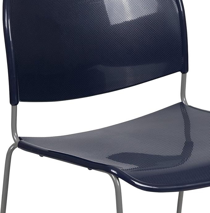 Flash Furniture HERCULES Series 5 Pack 880 lb. Capacity Navy Ultra-Compact