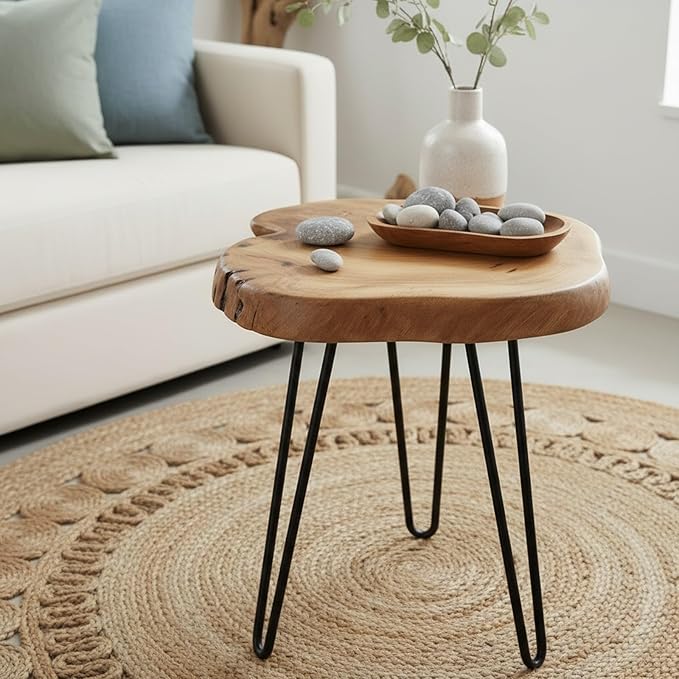 WELLAND Live Edge Side Table