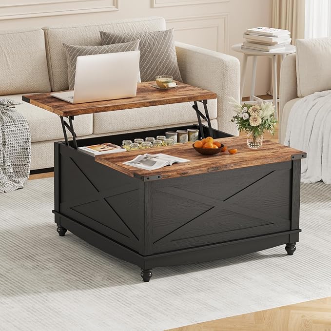 ALLSTAND 31.5" Lift Top Coffee Table