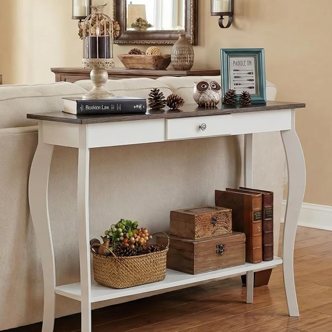 ChooChoo Narrow Farmhouse Console Table