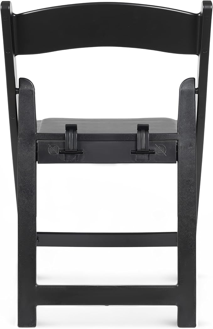 Flash Furniture Hercules Kids Black Resin Folding Chair