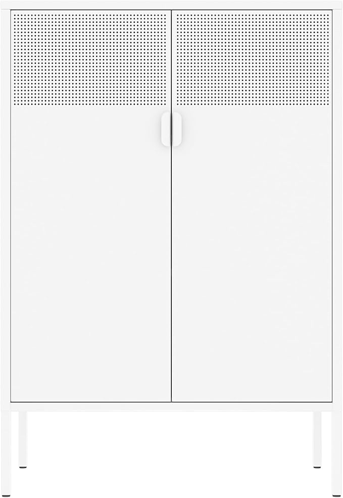 Washsemba 2 Mesh Door Metal Storage Cabinet