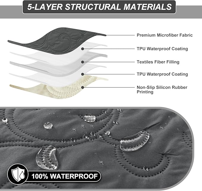 100% Waterproof Recliner Chair Cover, Recliner Chair Covers