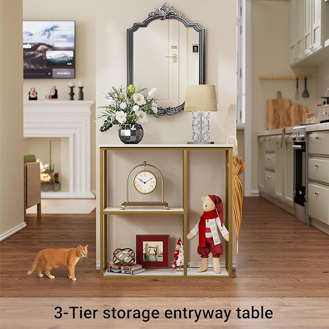 WOHOMO 31.5" Narrow Console Table
