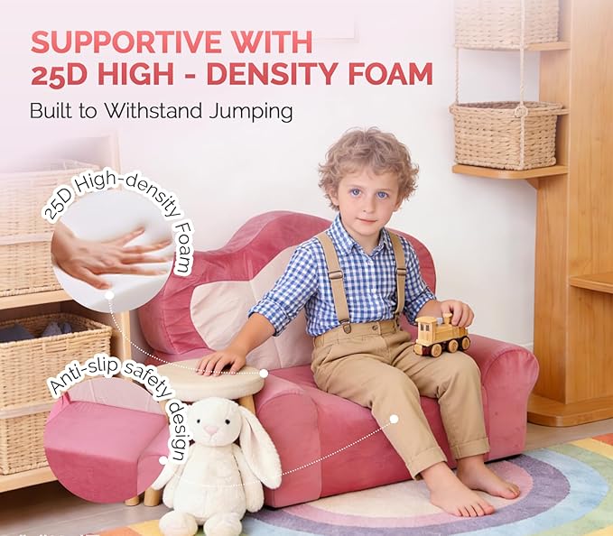 Snuggly Toddler Chair, Soft Kids Sofa