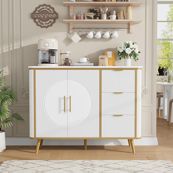 47.3" Modern Buffet Cabinet