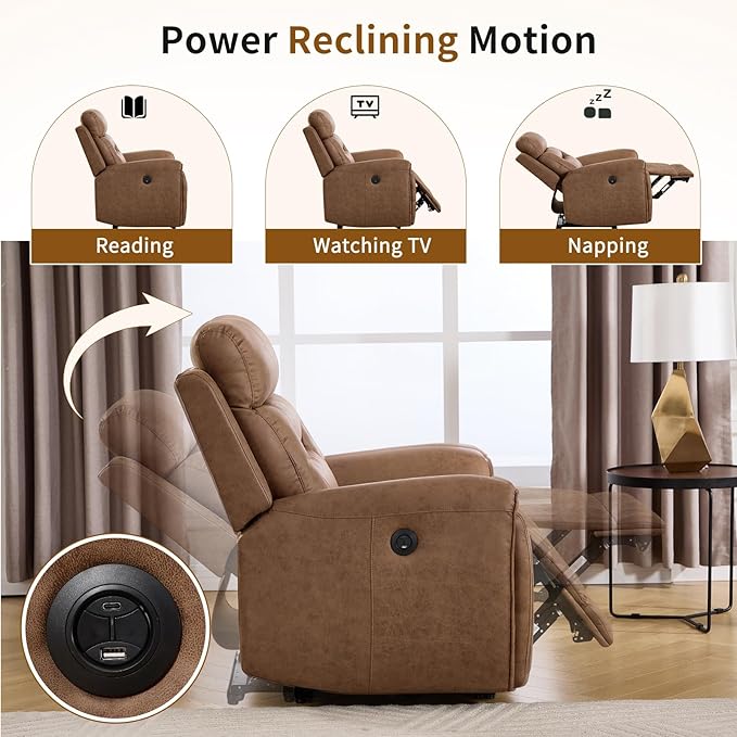 ANJ Power Recliner Chair Set of 2