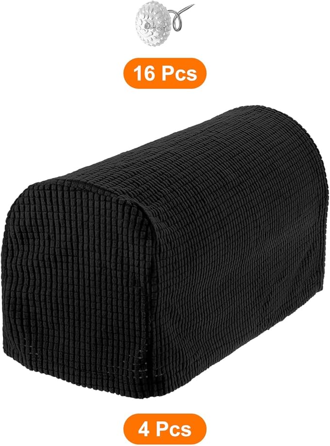 uxcell Stretch Armrest Covers Armchair Anti-Slip