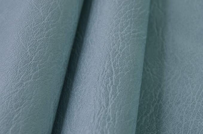 Wento Thick 2 Yard Faux Leather Fabric Soft Skin Grain PU Leather Fabric