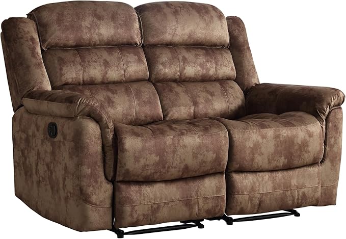EBELLO Loveseat Recliner Sofa for Living Room, Extra Wide Modern Overstuffed 2
