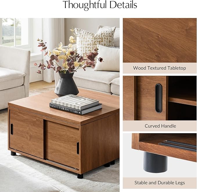 HULALA HOME Sofa Side Table