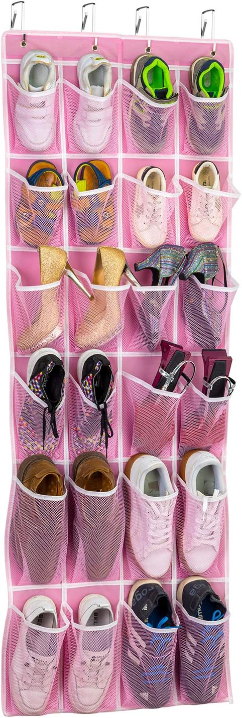 SAVERHO Hanging Shoe Organizer, Over The Door Shoe Organizer