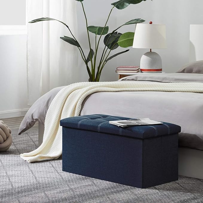 YOUDENOVA 30 Inches Folding Ottoman