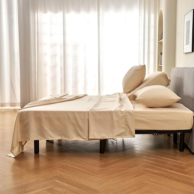 Kingnex 28-30 Split Top King Sheets Set