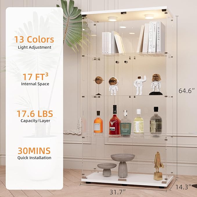 LFT HUIMEI2Y Glass Display Cabinet
