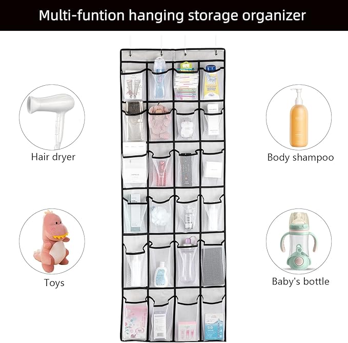 SAVERHO Over the Door Shoe Organizer, Hanging Shoe Organizer