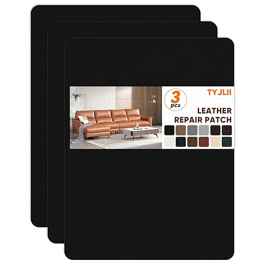 Leather Repair Patch Self Adhesive, 8.3″ x 11″ Vinyl Patch Kit, Leather Repair