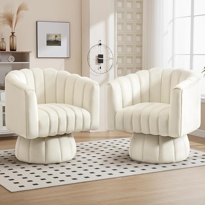 Swivel Accent Barrel Chair