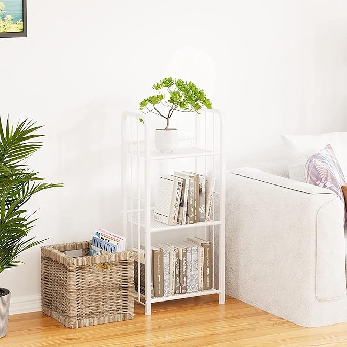Bookshelf Storage Shelf Small Bookcase Freestanding Storage Stand