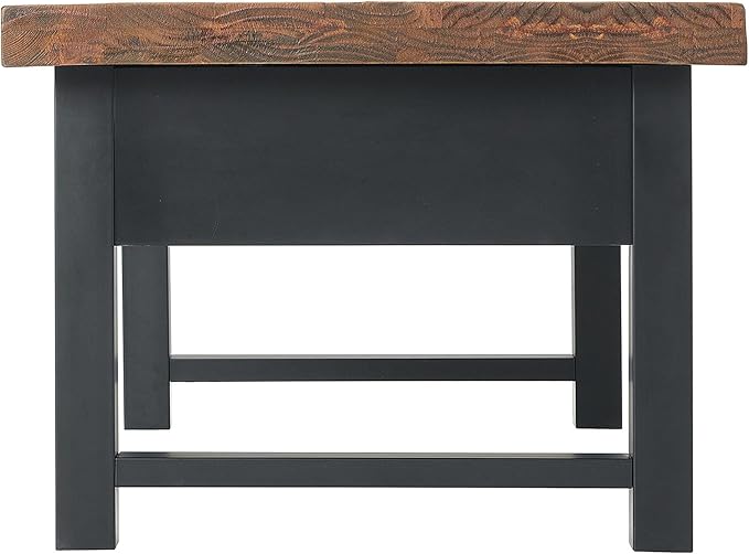 Alaterre Furniture Pomona Living Room 42 Inch Lift Top Solid Wood Coffee Table