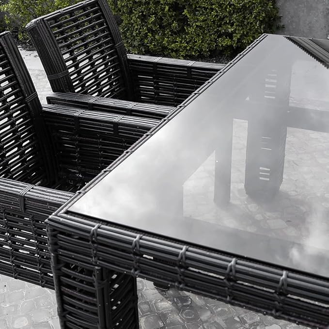 Dulles Glass 24 inch Square Glass Table Top