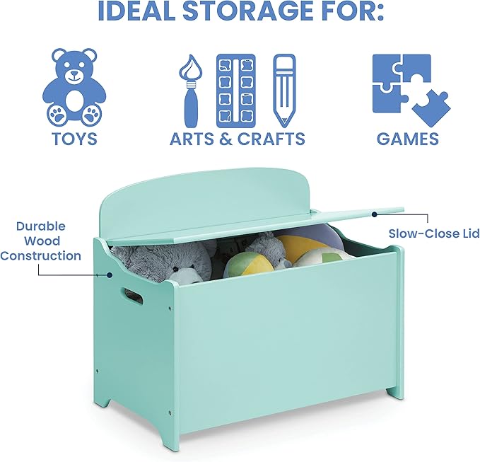 Delta Children MySize Deluxe Toy Box