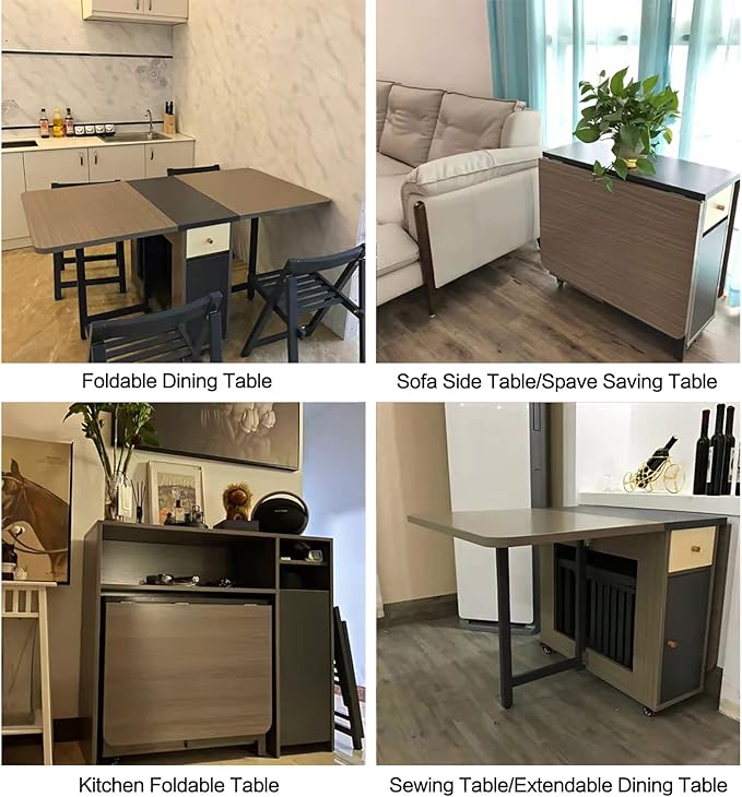 FUNROLUX Folding Dining Table