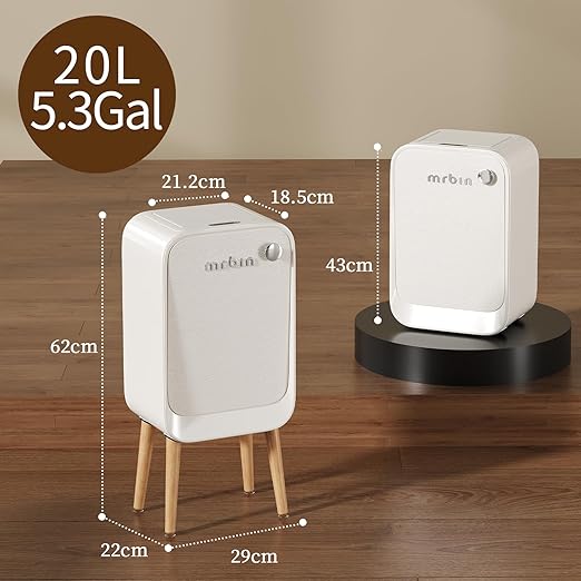 MRBIN Motion Sensor Trash Can Bathroom