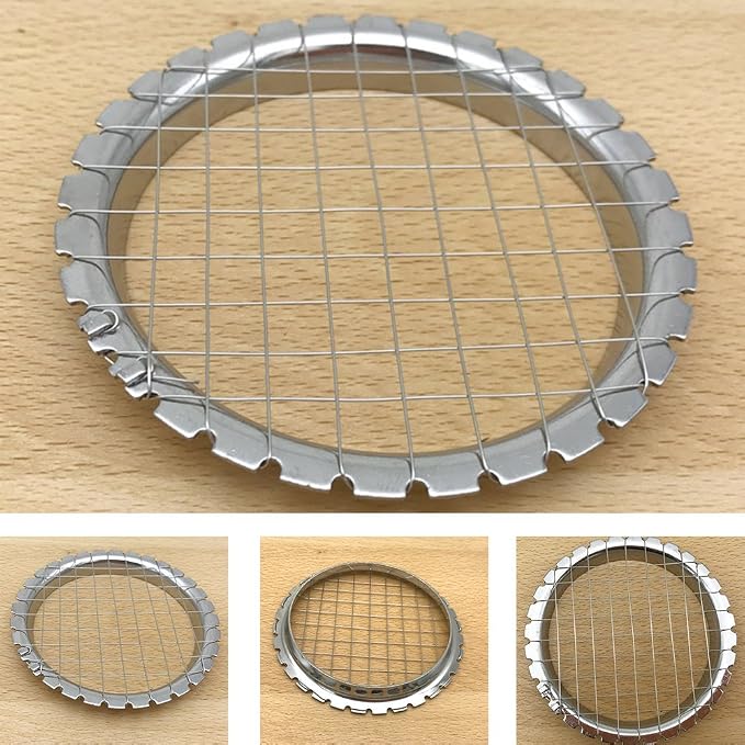 Egg Chopper Stainless Steel Egg Slicer Fruit Cube Cutter Salads Cutters Tomato Cutter Potato Cutter as pictures